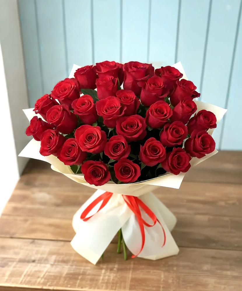 Букет 29 Красных роз в Черемхово