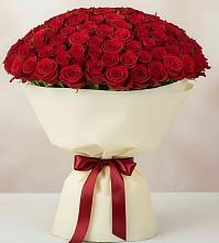 Букет 101 Красная роза Милано #REPLACE_PRED# Черемхово