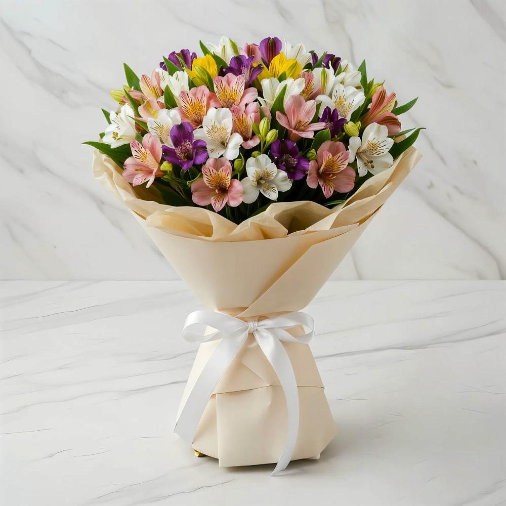 Букет цветов из: Альстромерии в Черемхово