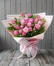 Букет Розовый кустик #REPLACE_PRED# Черемхово