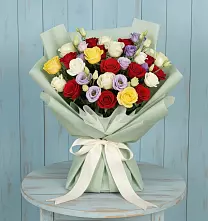 Букет цветов из:  Розы в Черемхово
