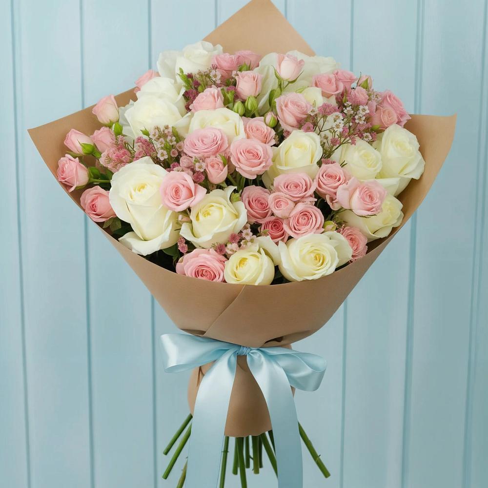 Букет цветов из: Розы в Черемхово