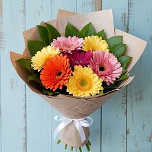 Букет цветов из:  Герберы #REPLACE_PRED# Черемхово