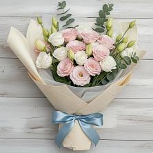 Букет цветов из:  Лизиантусы в Черемхово