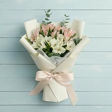 Букет цветов из:  Альстромерии в Черемхово