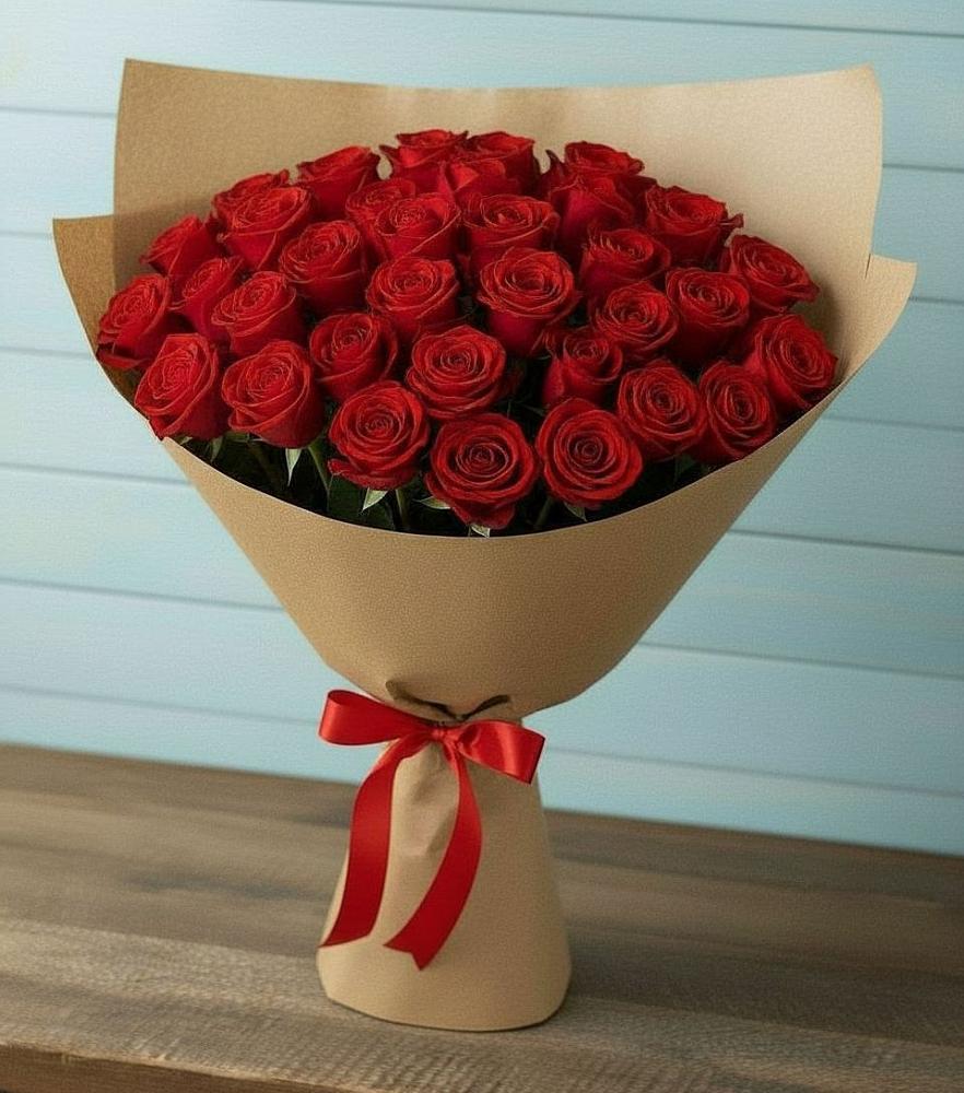 Букет Красные розы Милано в Черемхово