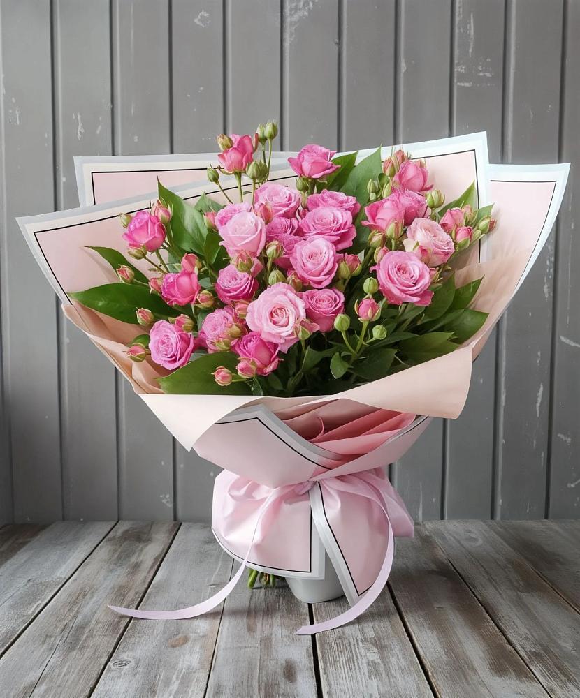 Букет Розовый кустик в Черемхово