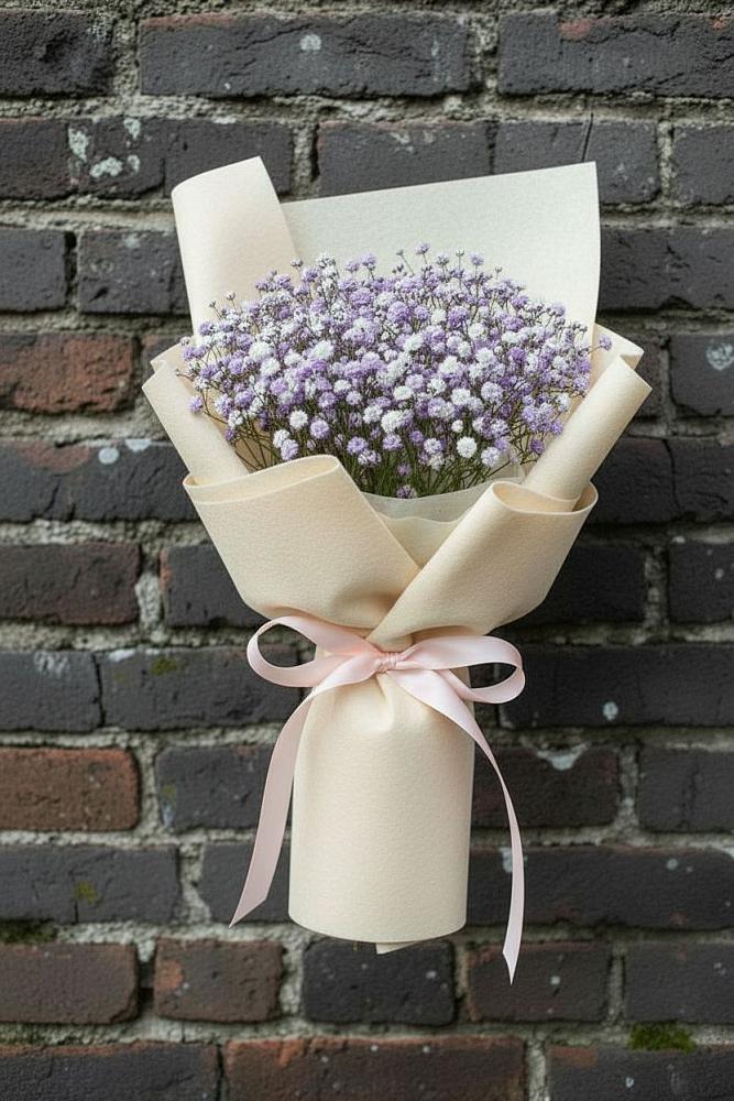 Букет цветов из: Гипсофила в Черемхово