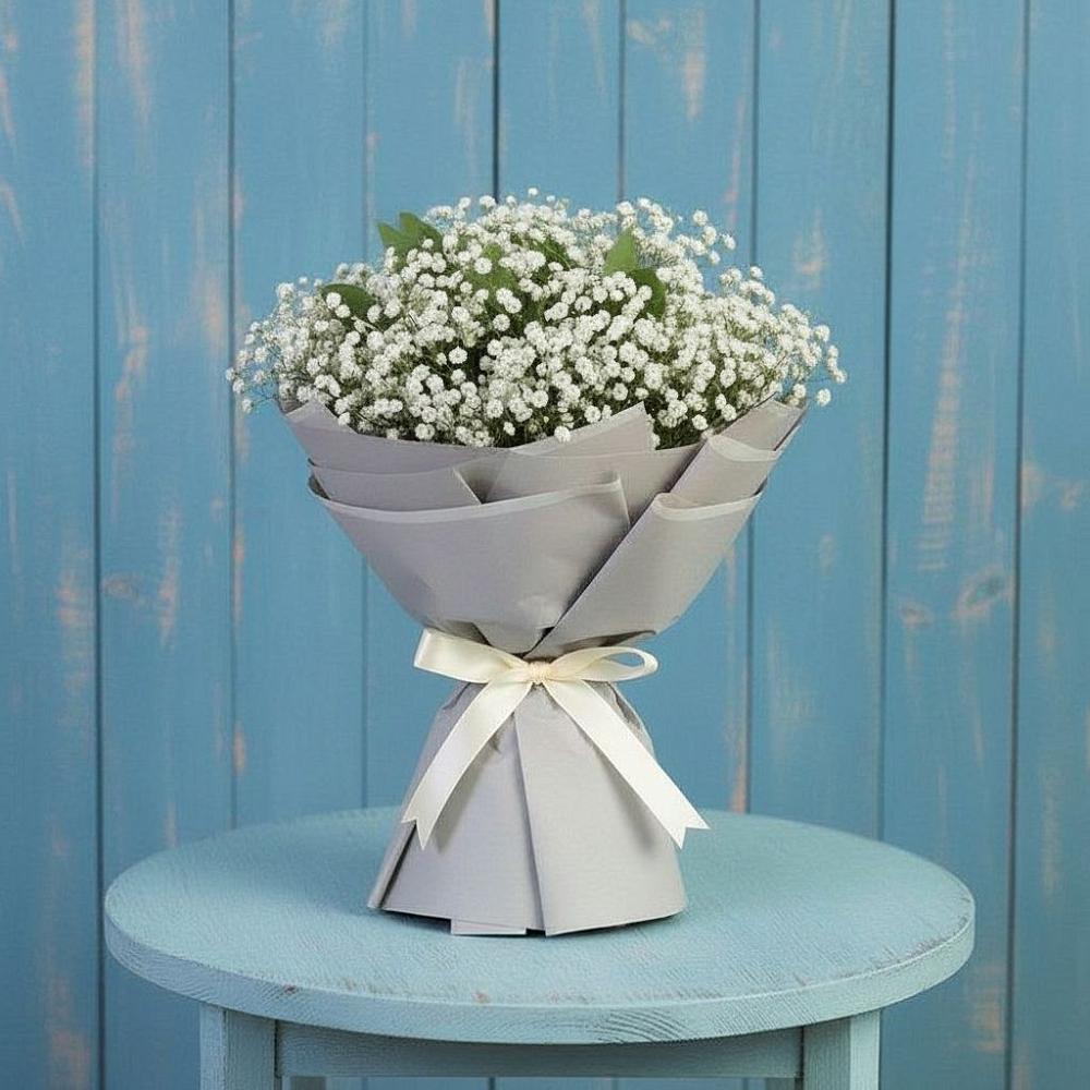 Букет цветов из: Гипсофила в Черемхово