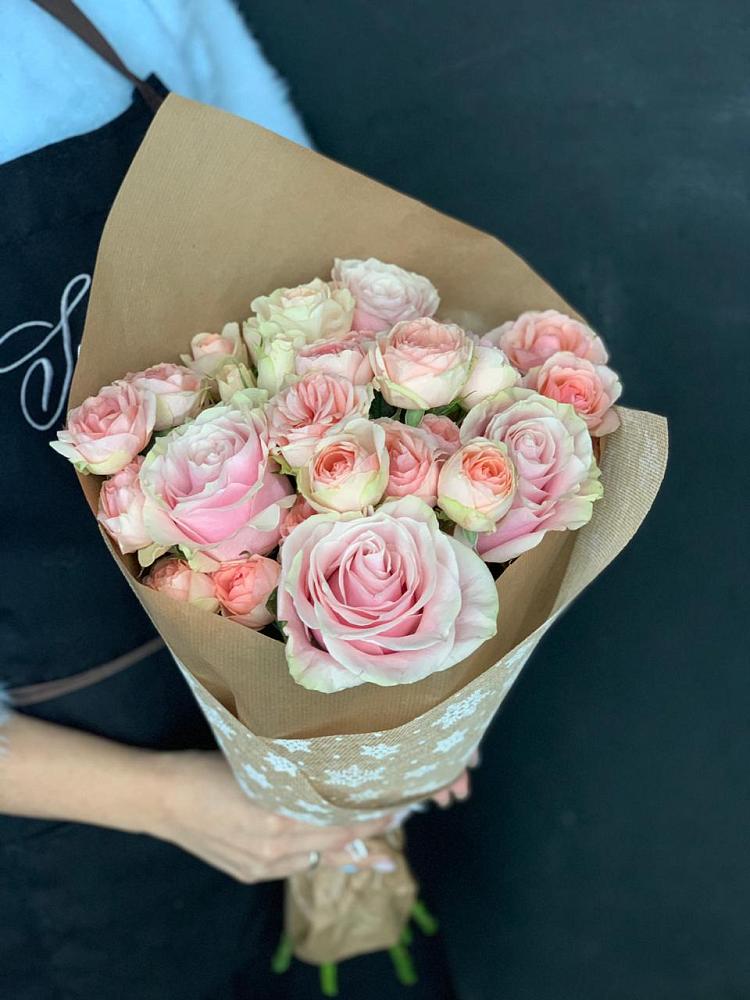 Букет цветов из: Хризантемы и Розы в Черемхово