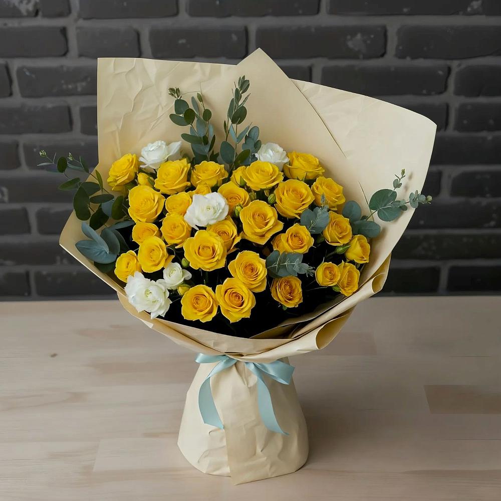 Букет цветов из: Розы в Черемхово