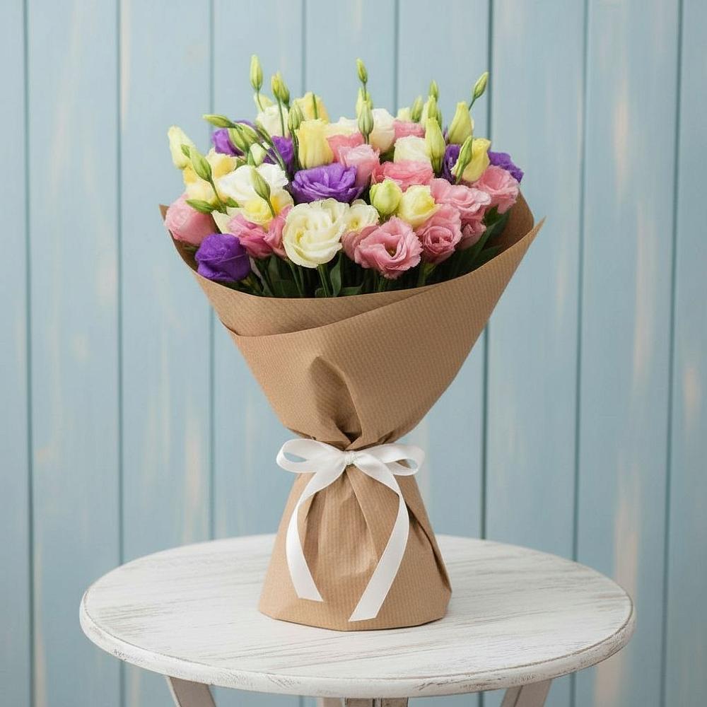 Букет цветов из: Лизиантусы в Черемхово