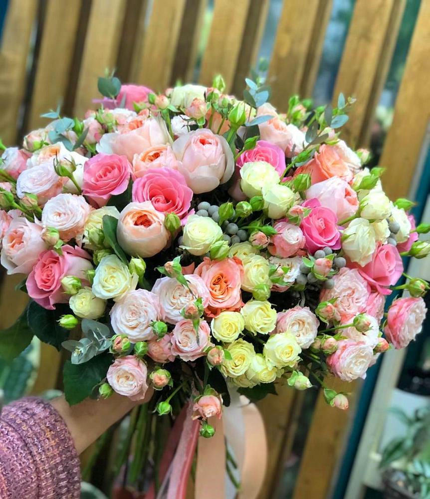 Букет цветов из: Розы в Черемхово