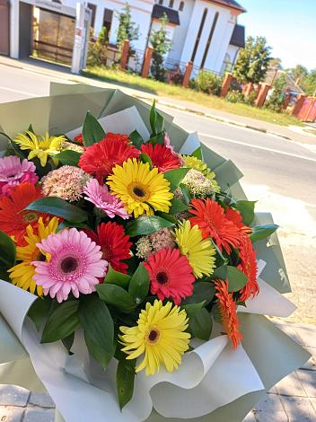 Букет цветов из: Герберы в Черемхово